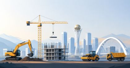Как меняется Казахстан: техника, которая строит современные города